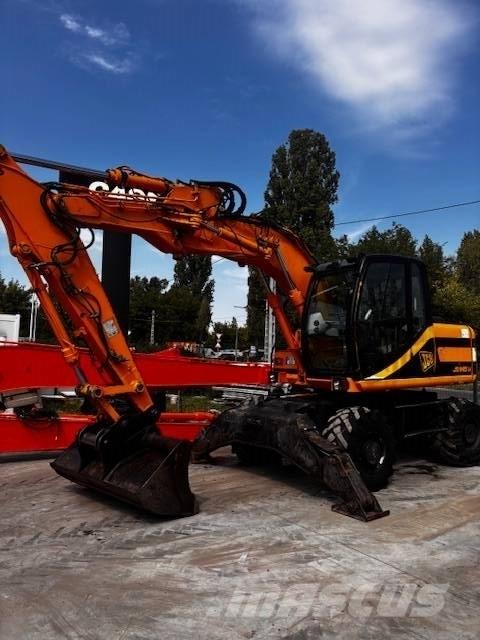 JCB JS 145 W  휠 굴삭기