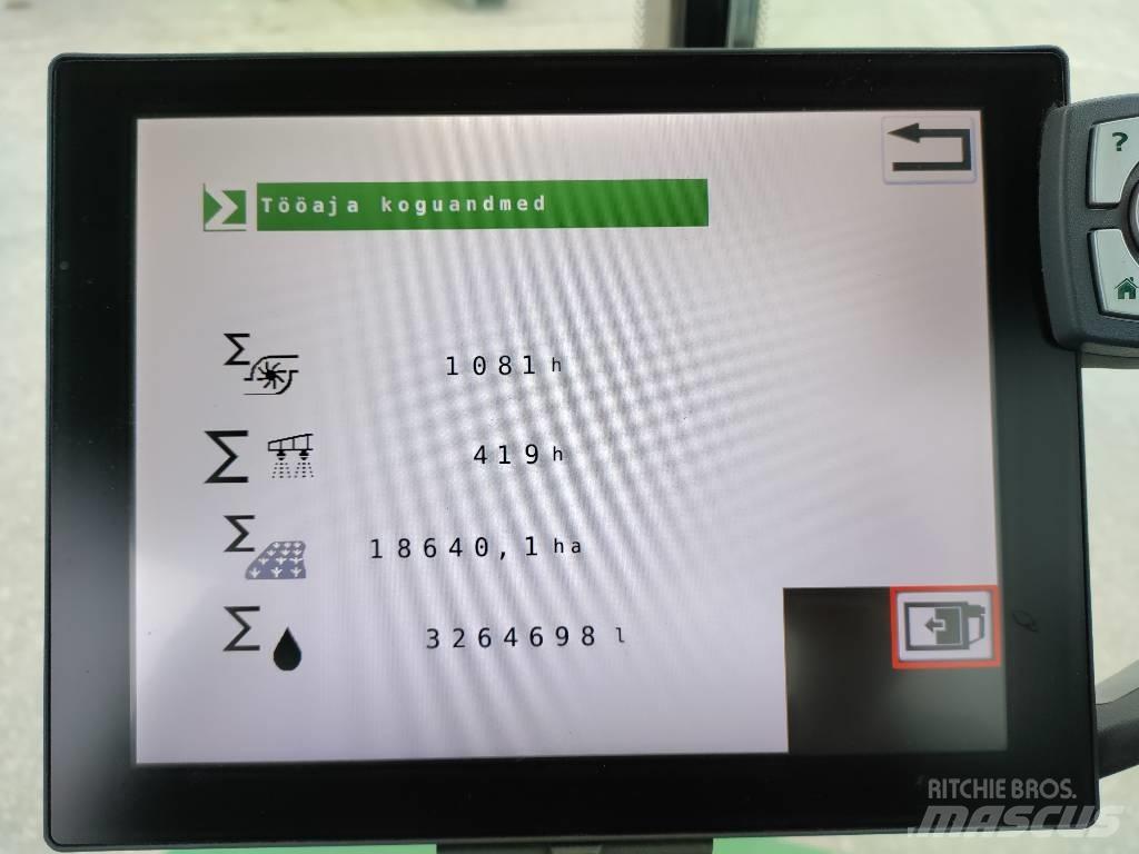 Fendt Rogator 665 자주 동력 분무기