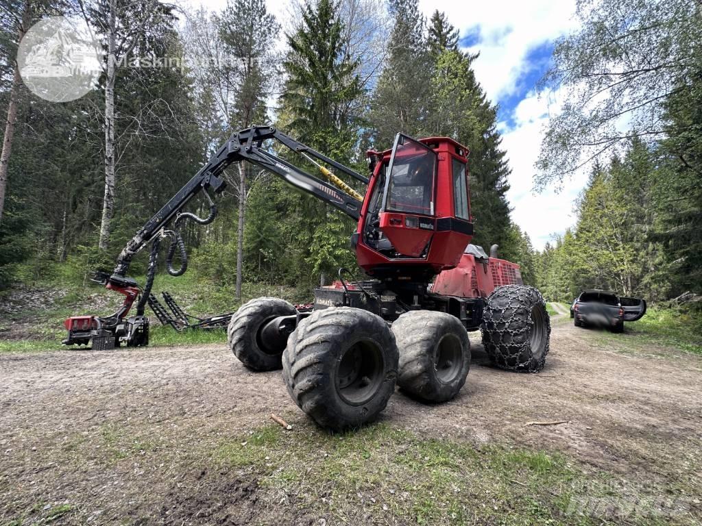 Komatsu 901 TX 원목 하베스터