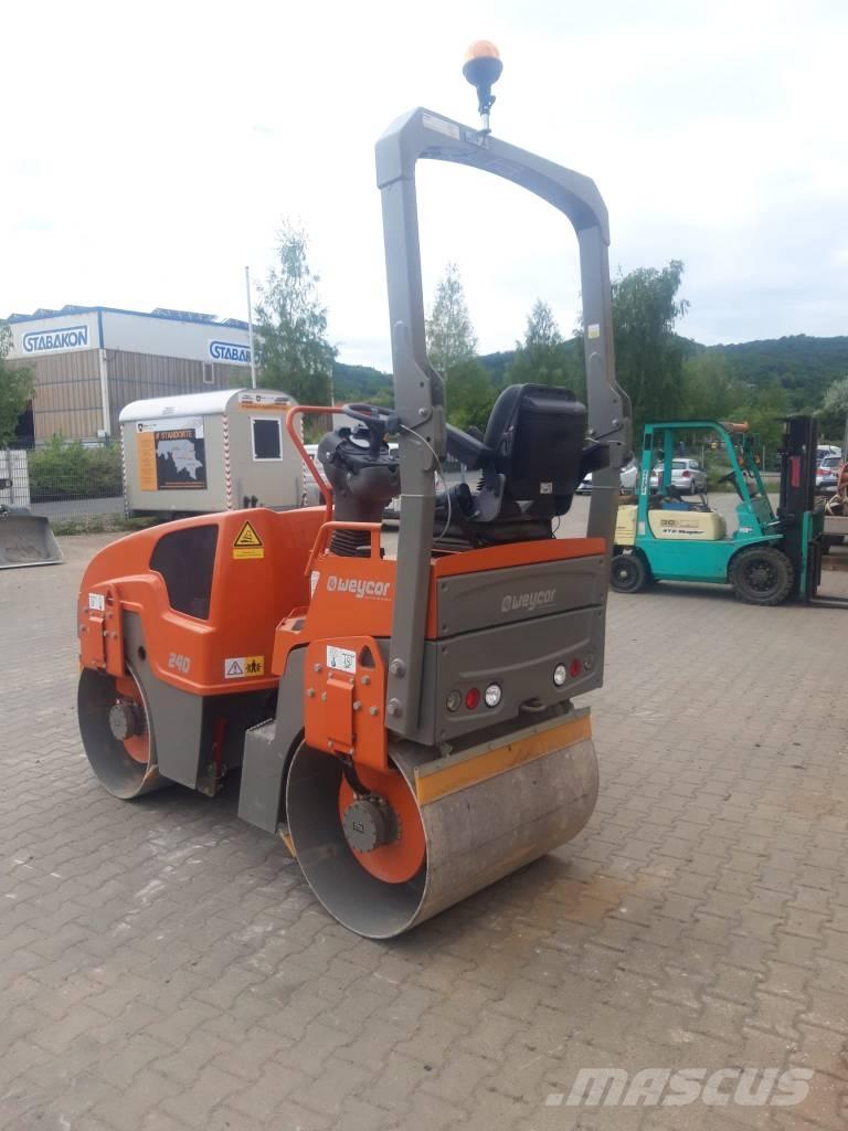 Weycor AW240 트윈 드럼 롤러