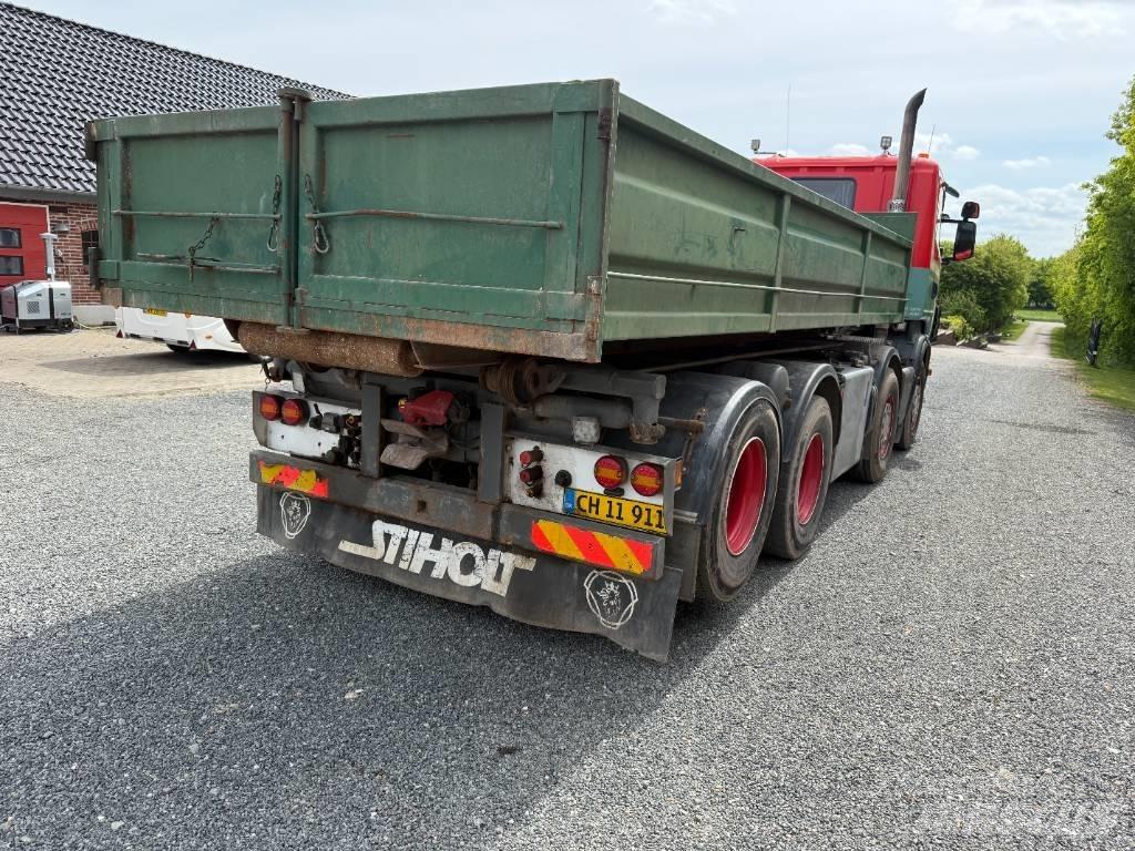 Scania R500 8x2 케이블 리프트 탈착식 트럭