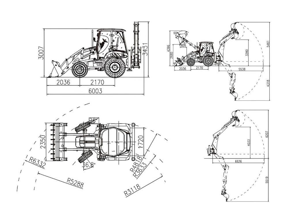 Lonking 83C 백호로더