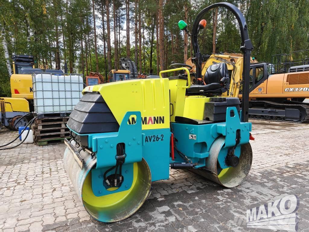 Ammann AV 26-2 트윈 드럼 롤러