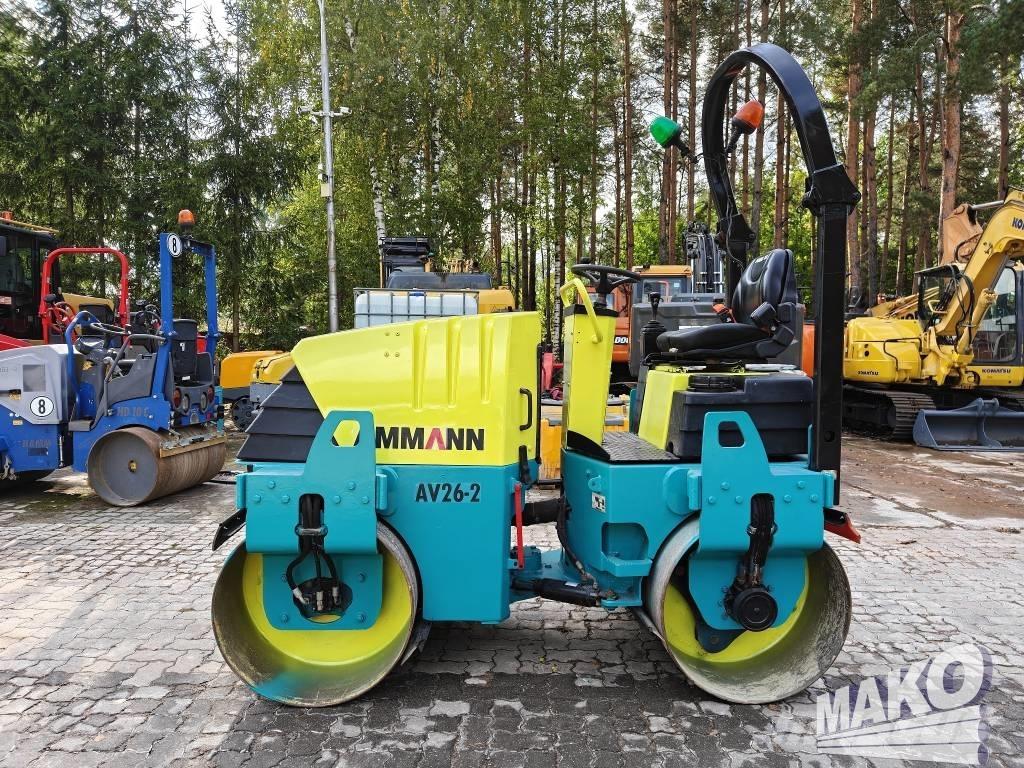 Ammann AV 26-2 트윈 드럼 롤러