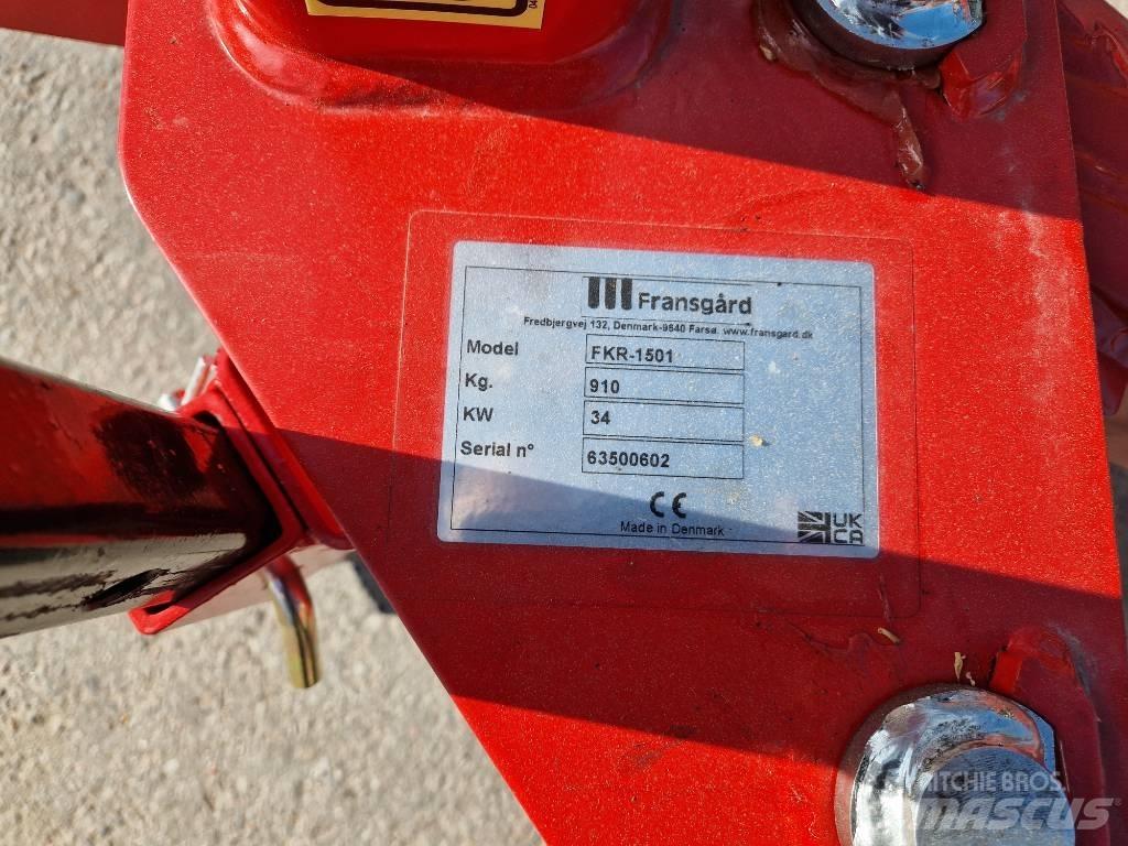 Fransgård FKR1501 기타 목초 수확용 장비
