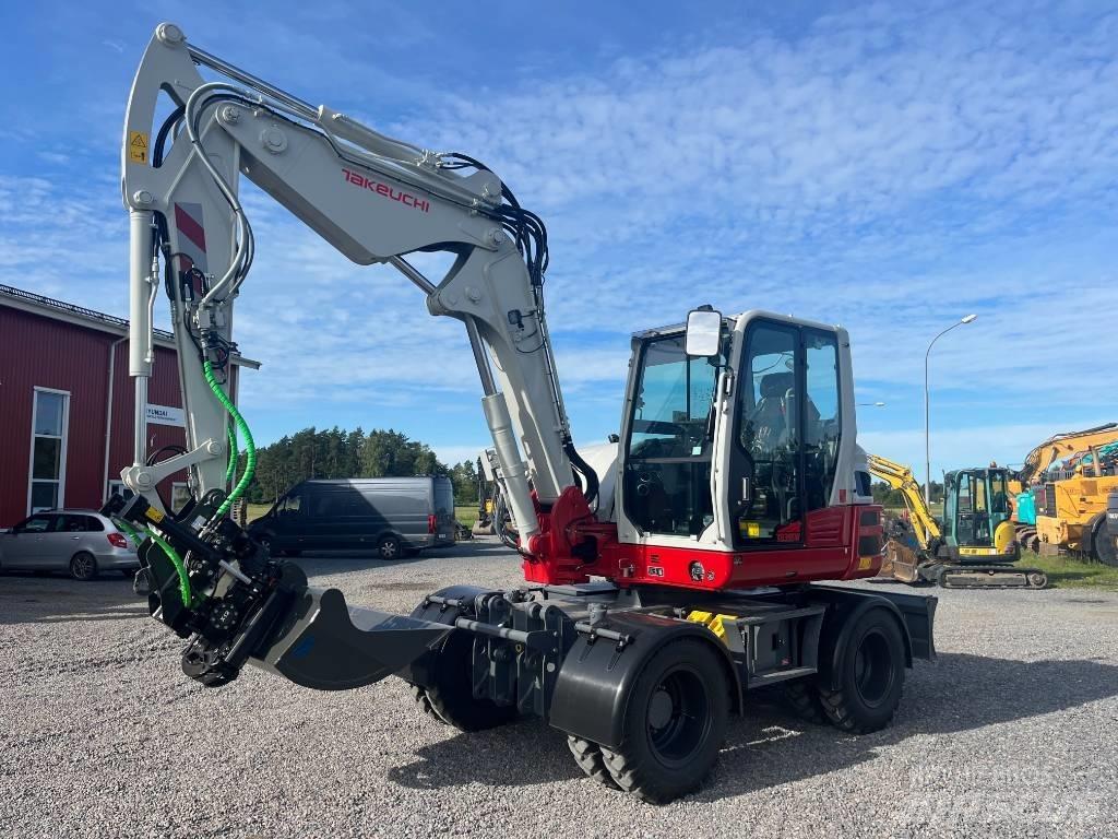 Takeuchi TB 395 W  휠 굴삭기
