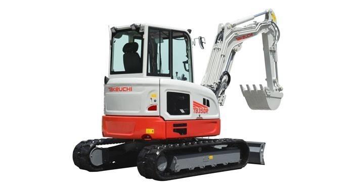Takeuchi TB 350R 소형 굴삭기 7톤 미만