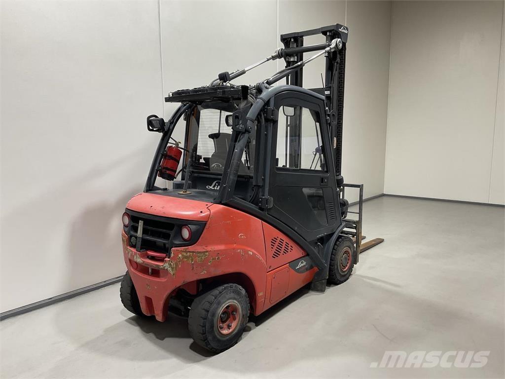 Linde H25D-02 디젤 지게차