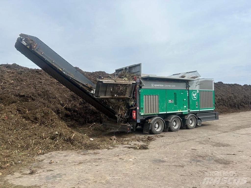 Komptech Crambo 5200 폐기물 분쇄기