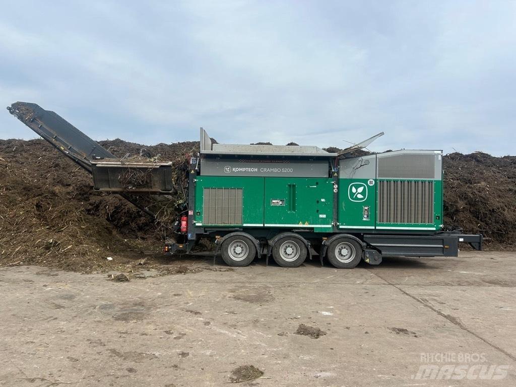 Komptech Crambo 5200 폐기물 분쇄기