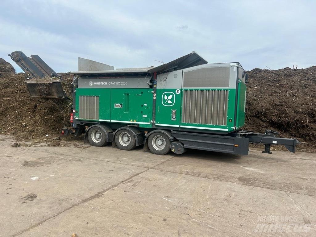 Komptech Crambo 5200 폐기물 분쇄기