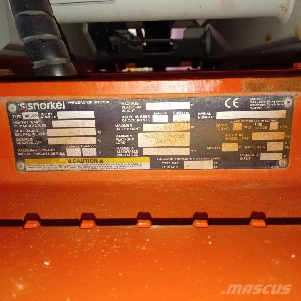 Snorkel S 3219 E 가위형 리프트