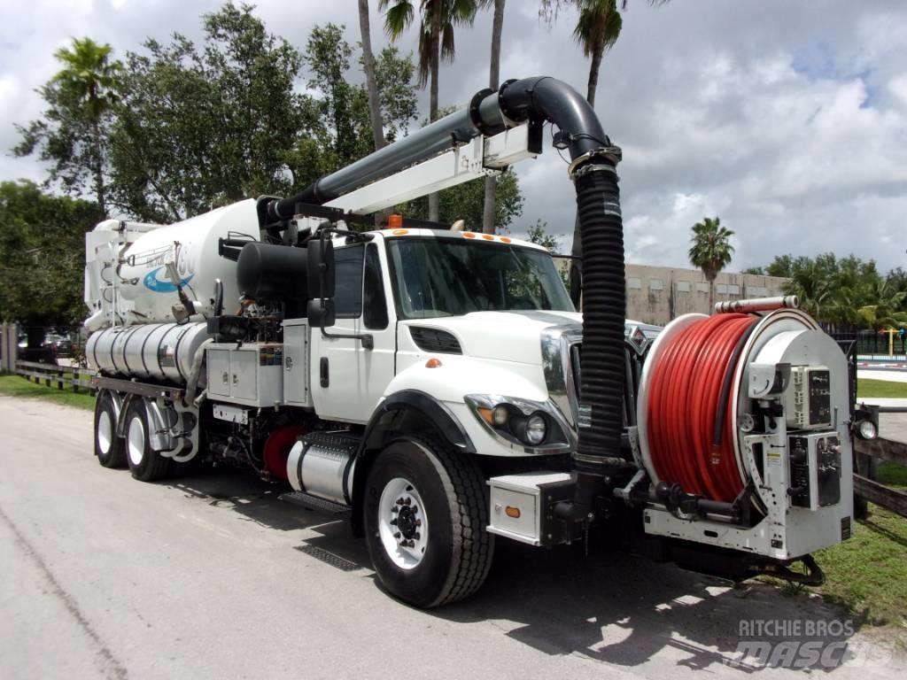 International 7500 콤비/진공 트럭