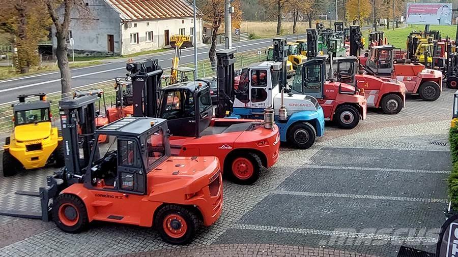 Kalmar DCE 120-6 디젤 지게차