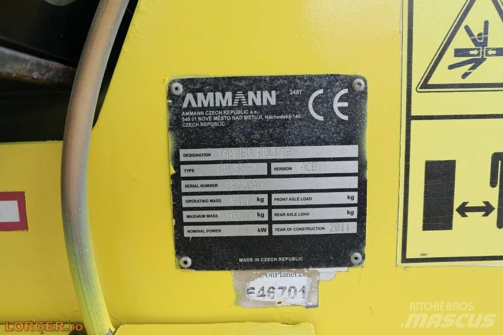 Ammann AV  95-2 트윈 드럼 롤러