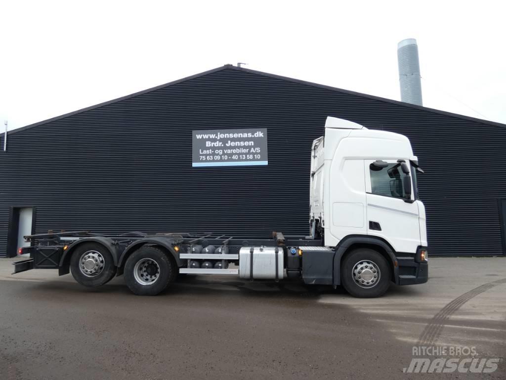Scania R 450 새시 운전실 트럭