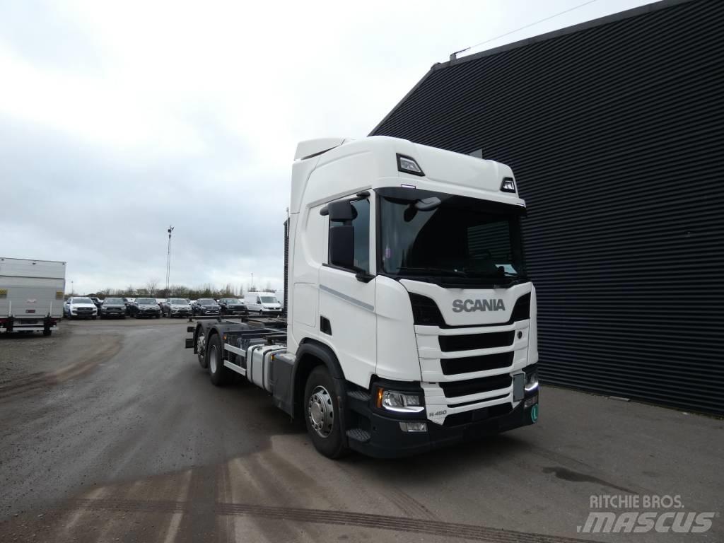 Scania R 450 새시 운전실 트럭