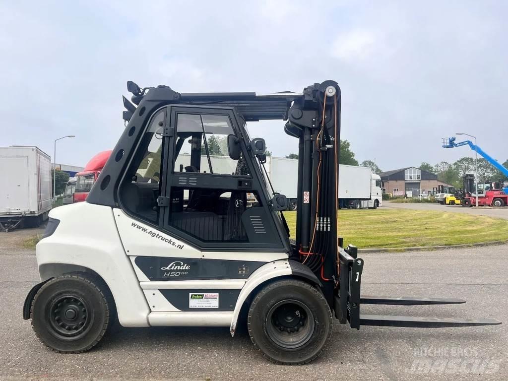 Linde H50D-03 디젤 지게차
