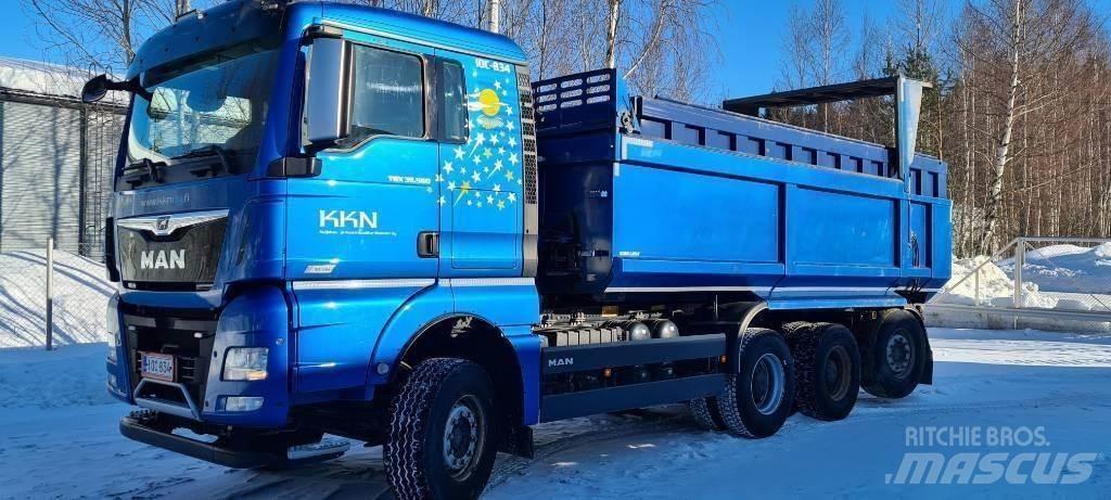 MAN TGX 35.580 덤프 트럭