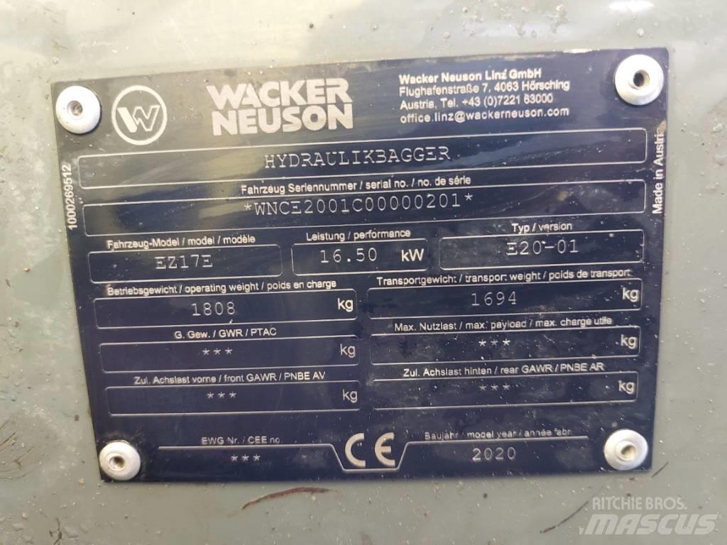 Wacker Neuson EZ17e 대형 굴삭기 29톤 이상