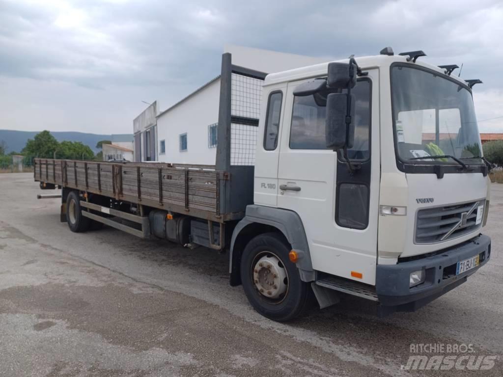 Volvo FL6 180 플랫베드/드롭사이드 트럭