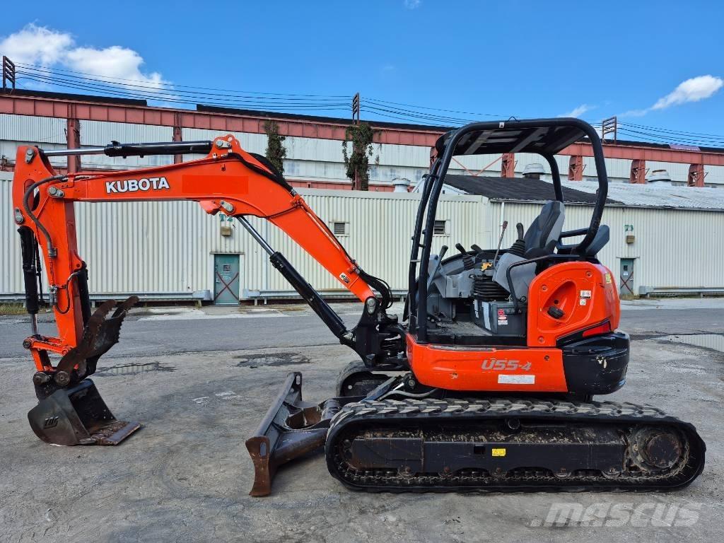 Kubota U 55-4 소형 굴삭기 7톤 미만