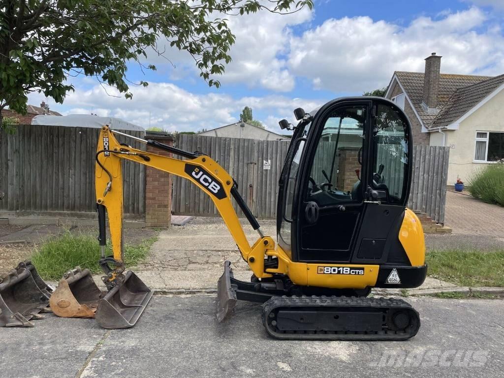 JCB 8018 CTS 소형 굴삭기 7톤 미만