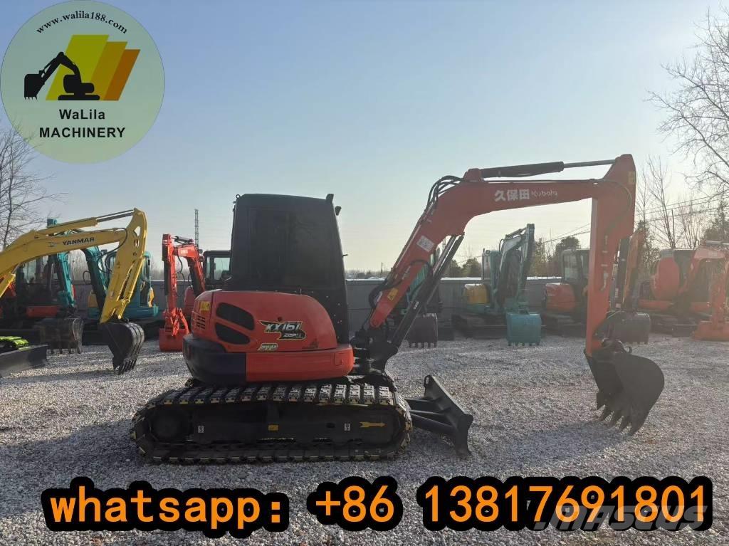 Kubota KX 161-R3 AT3 소형 굴삭기 7톤 미만