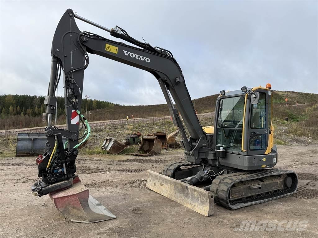 Volvo ECR88 D 중형굴삭기 7톤-28톤