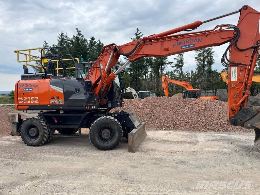 Hitachi ZW 180  휠 굴삭기