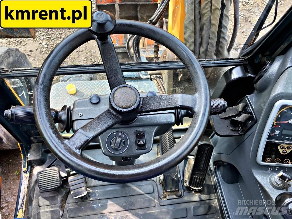 Hyundai Robex 55-9 A  휠 굴삭기