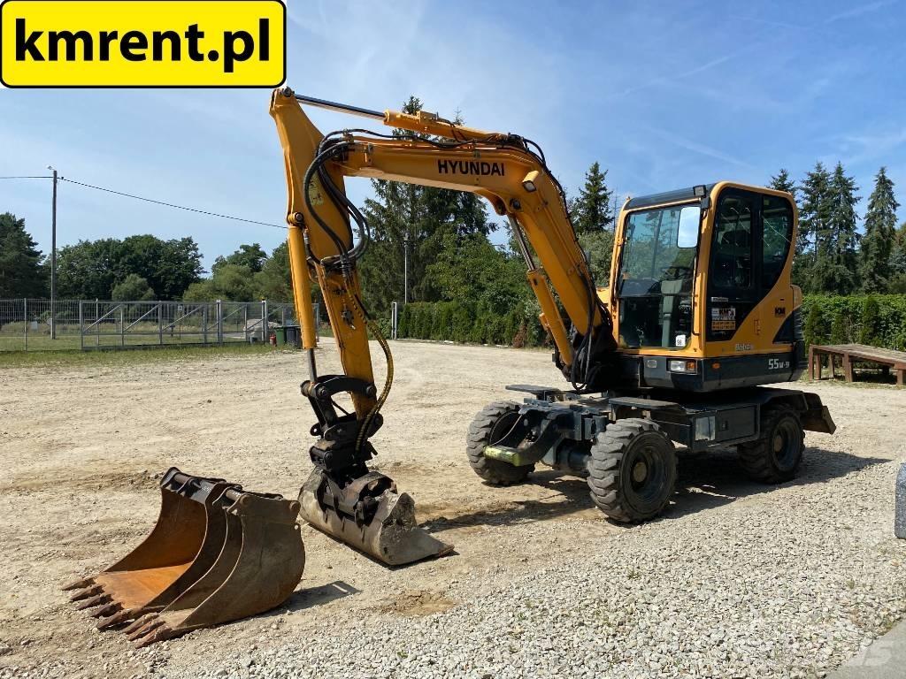 Hyundai Robex 55-9 A  휠 굴삭기