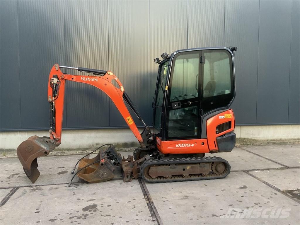 Kubota KX 019-4 소형 굴삭기 7톤 미만