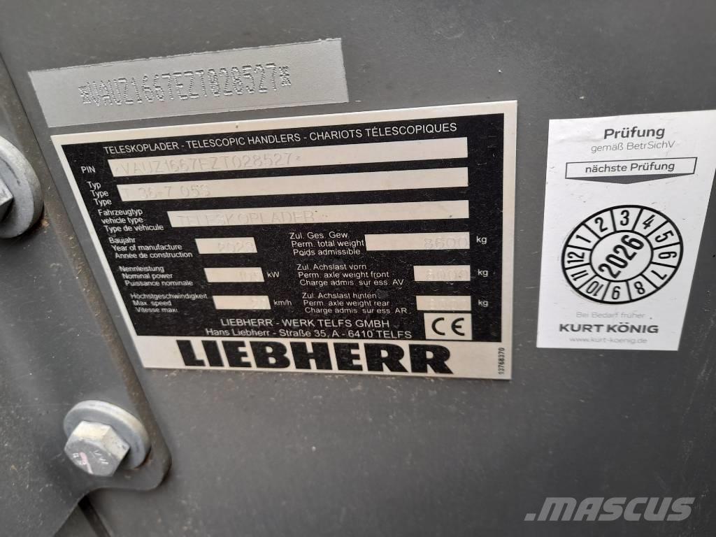 Liebherr T 36-7 S 텔러 핸들러