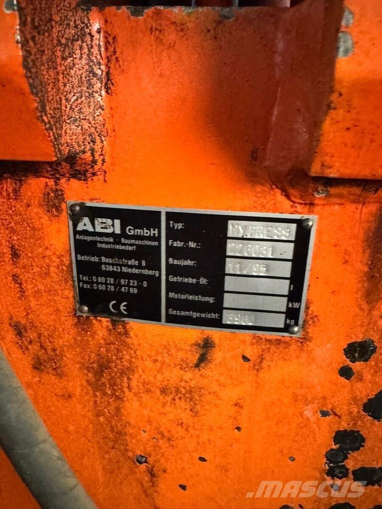 ABI Hydropress 브레이커