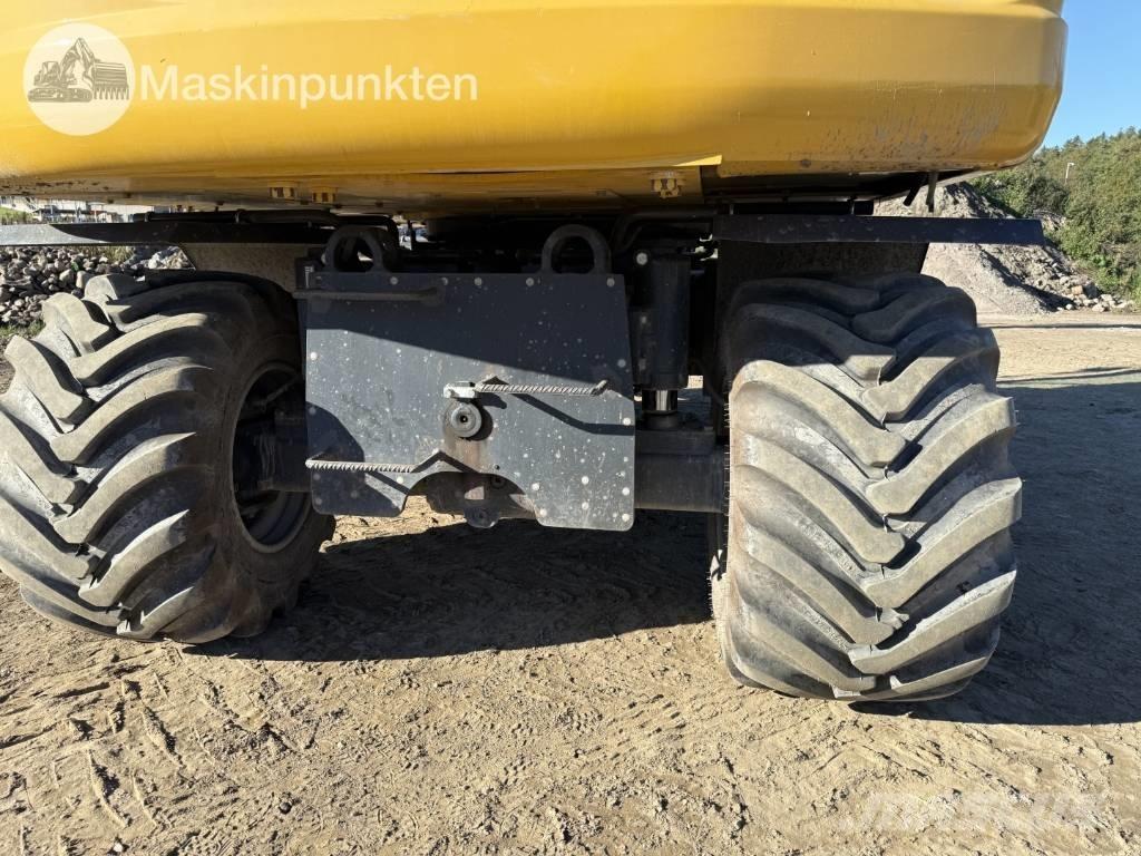 Komatsu PW 160  휠 굴삭기