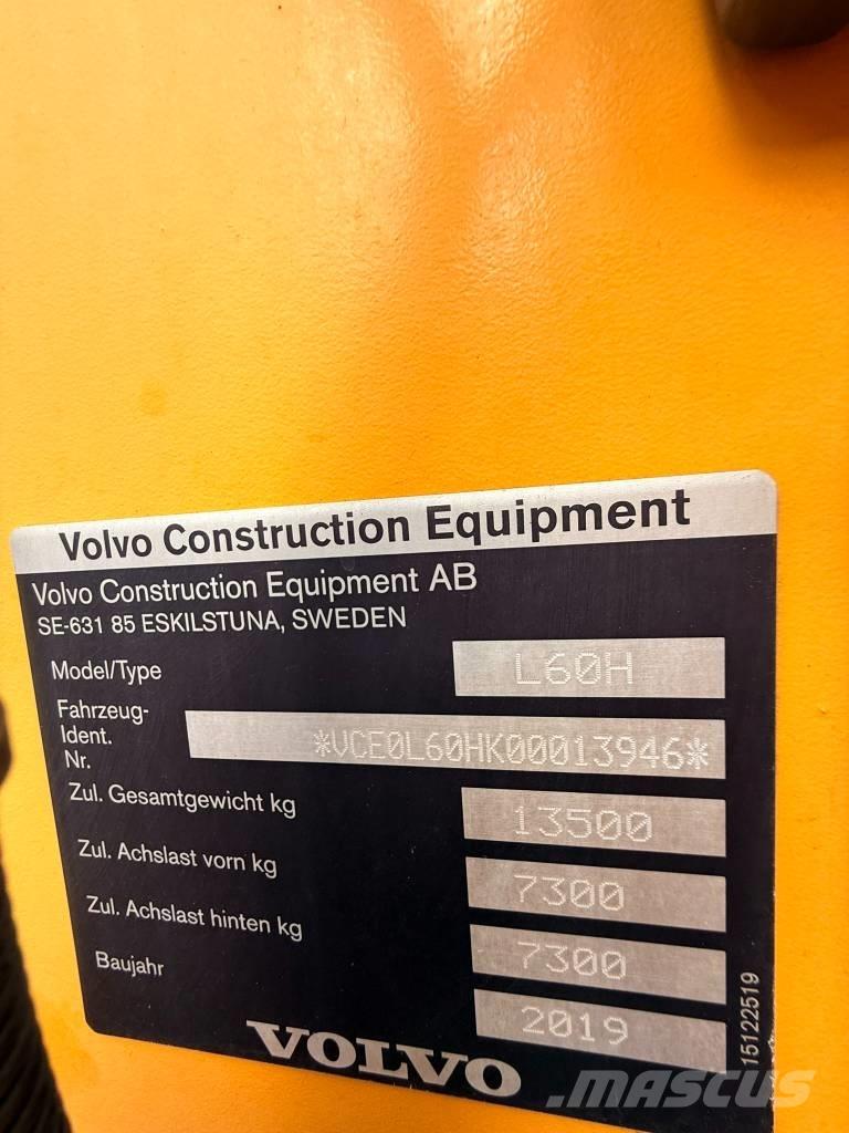Volvo L 60 H  휠로우더