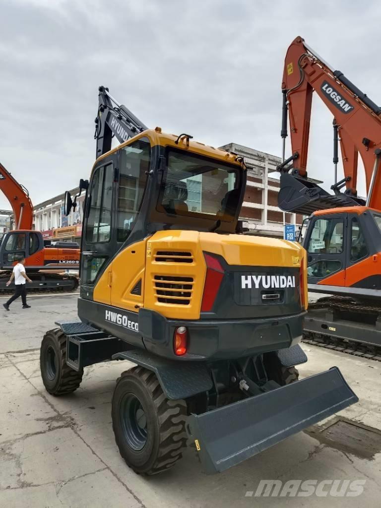 Hyundai HW 60 Eco  휠 굴삭기