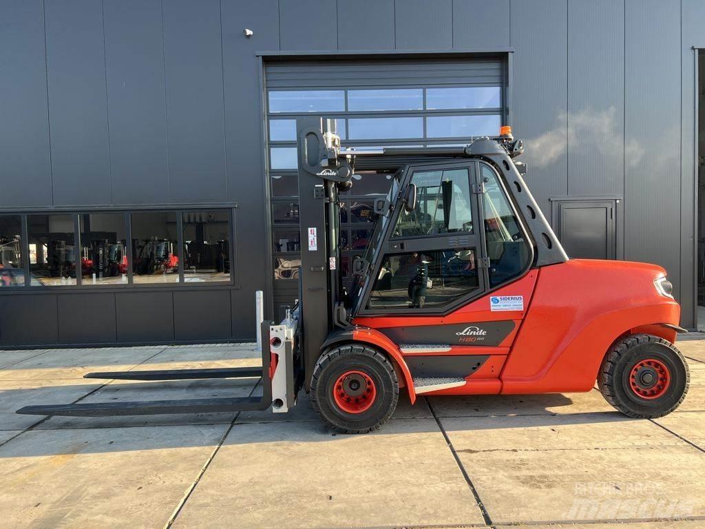 Linde H80D-03/1100 디젤 지게차