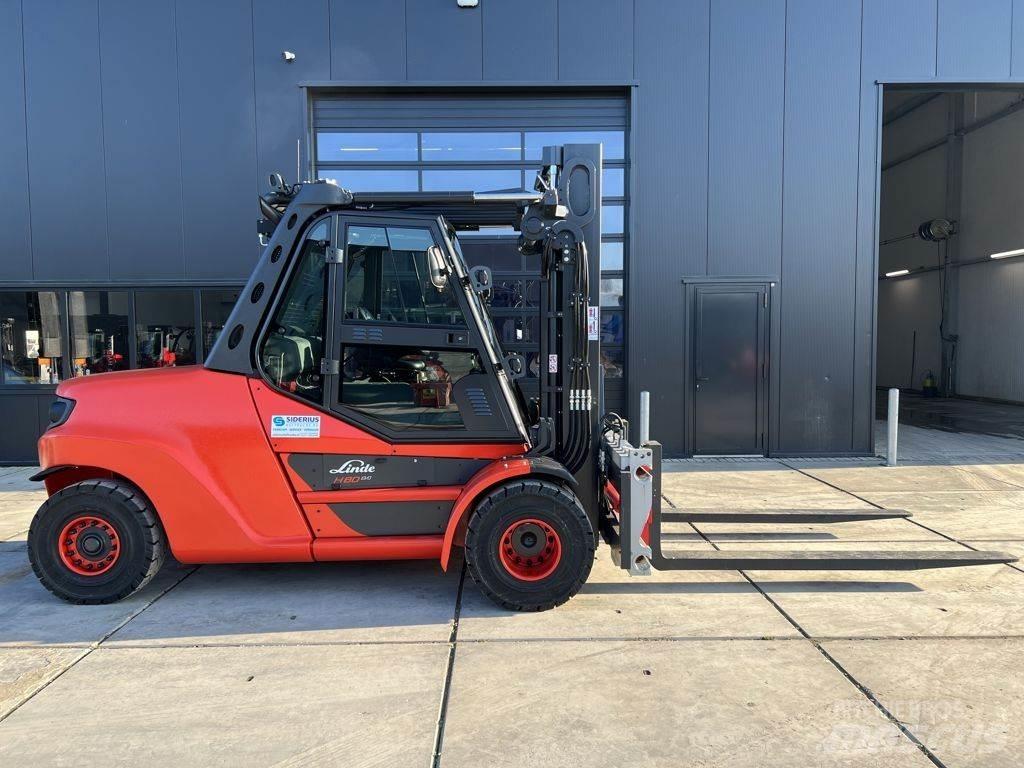 Linde H80D-03/1100 디젤 지게차
