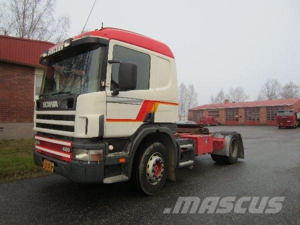 Scania P124 4X2 3700 트랙터 유닛