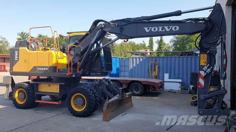 Volvo EW 160 E  휠 굴삭기