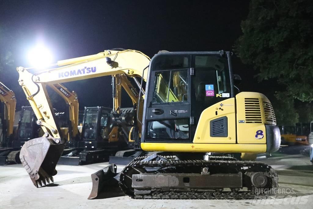 Komatsu PC 60-8 소형 굴삭기 7톤 미만