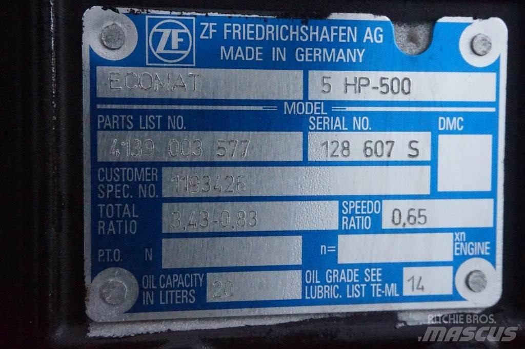 ZF 5 HP-500 기어박스