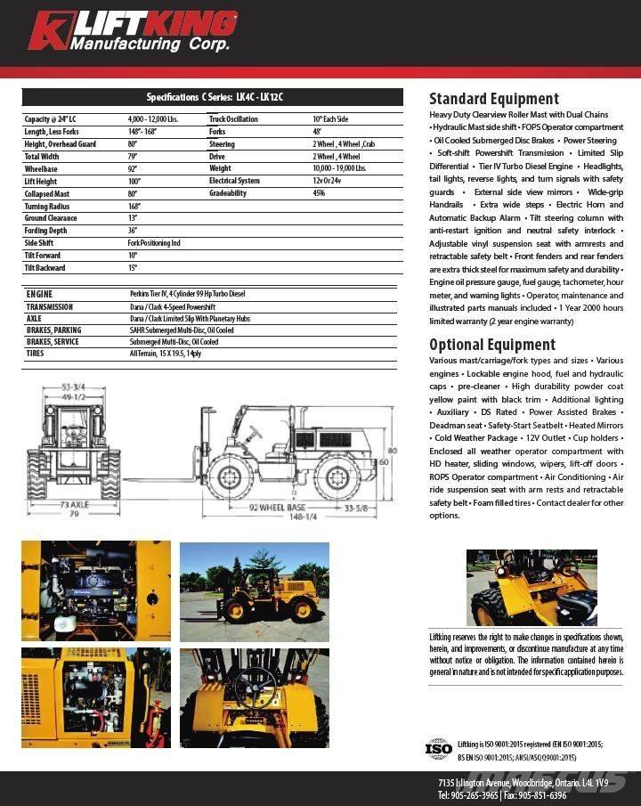 Liftking LK12C 험지용 트럭