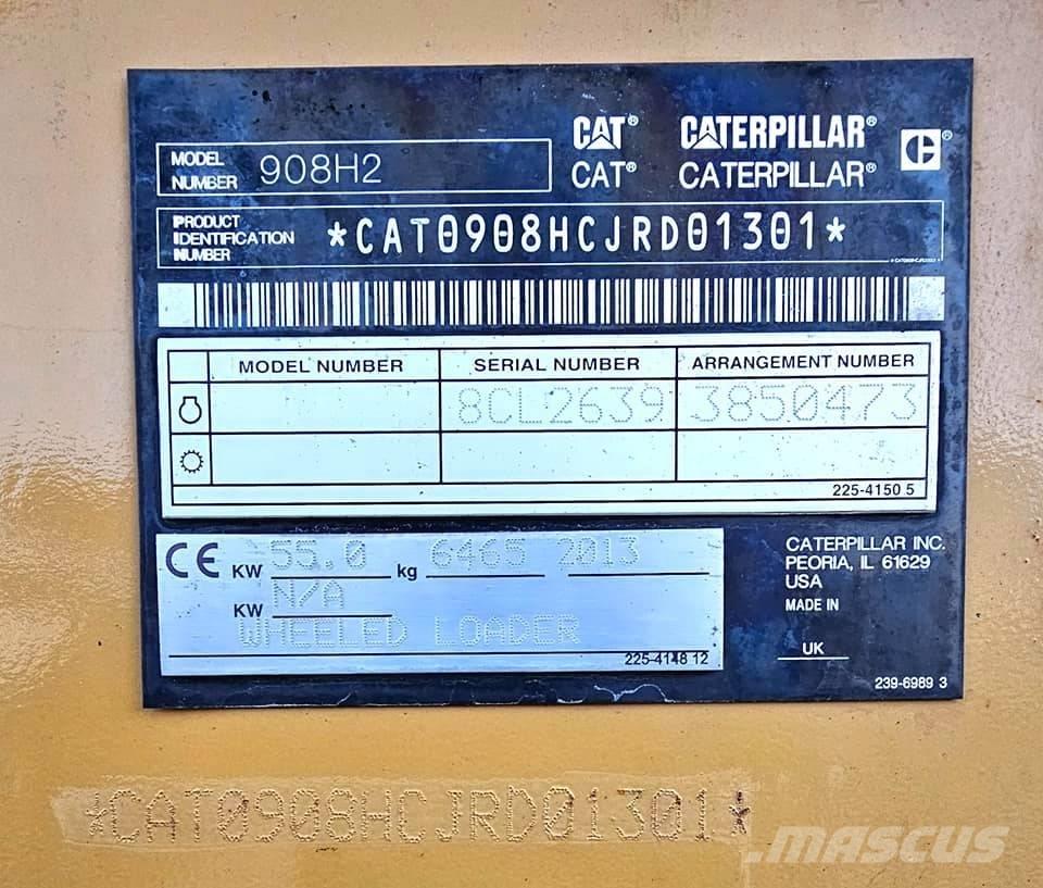 CAT 908 H 2  휠로우더