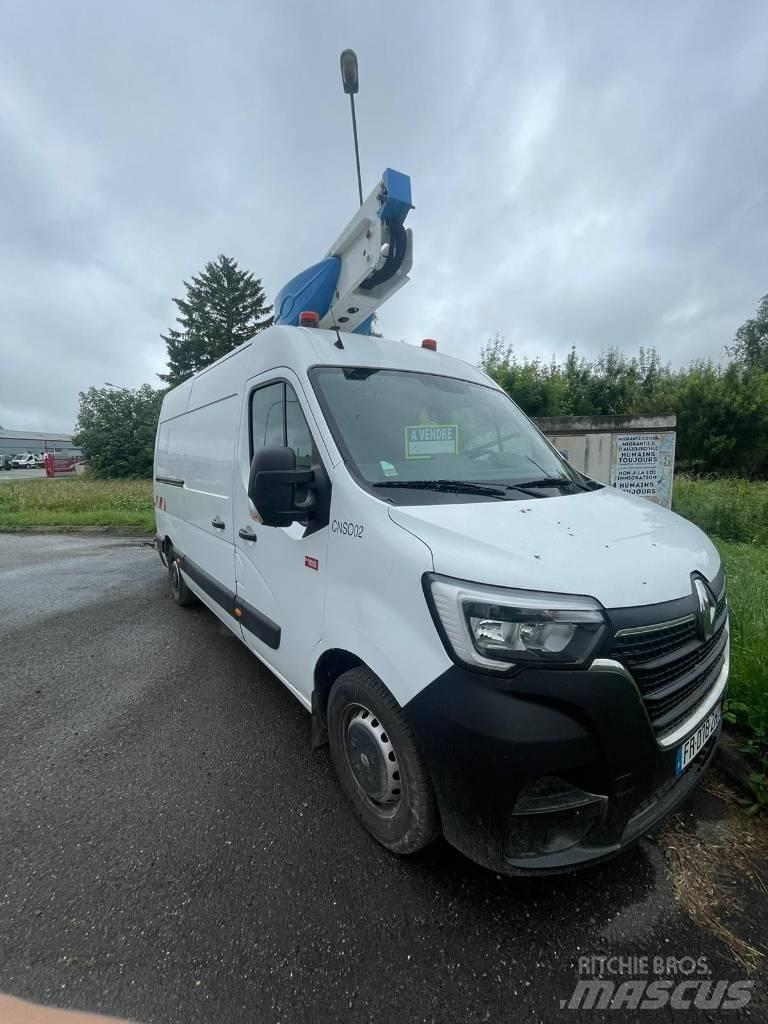 Renault Master 트레일러 탑재 고소작업대