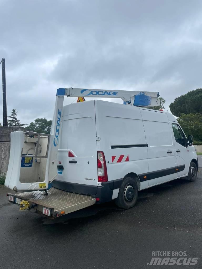 Renault Master 트레일러 탑재 고소작업대