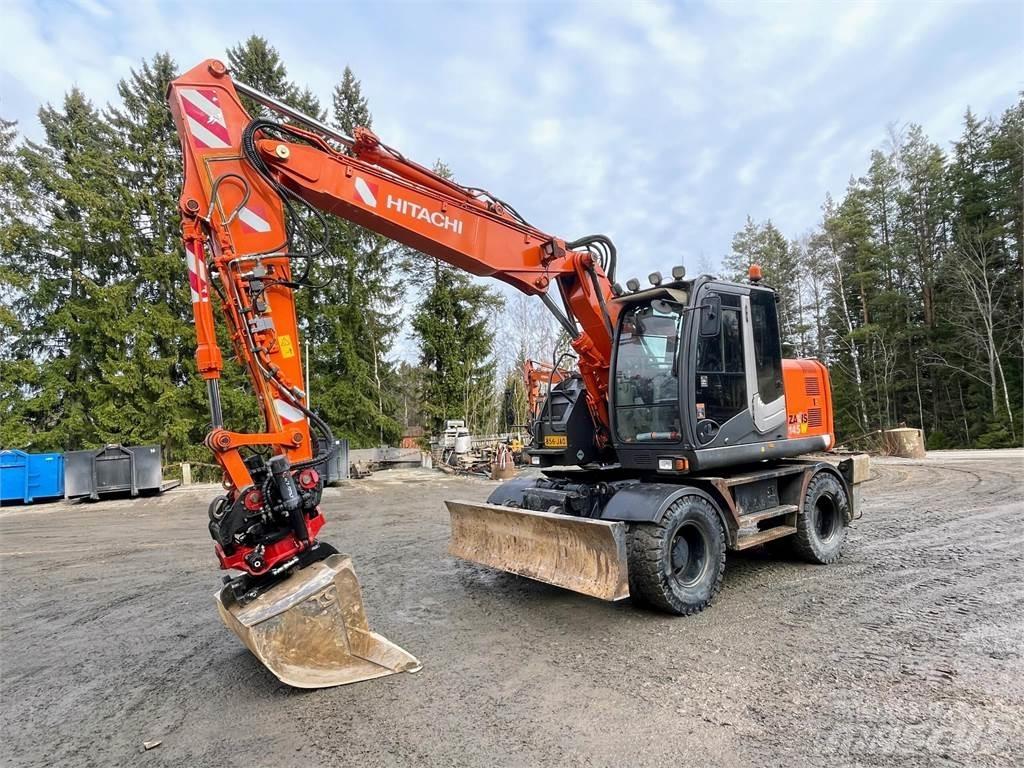 Hitachi ZX 145W-3  휠 굴삭기