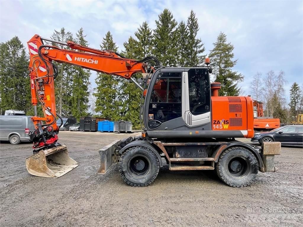 Hitachi ZX 145W-3  휠 굴삭기